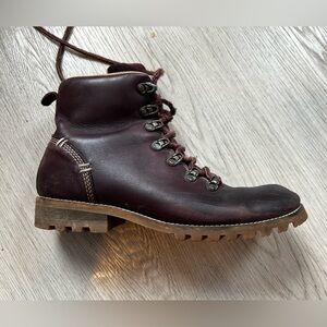 Kodiak Women's Dark Red Brown Lace Up Boots